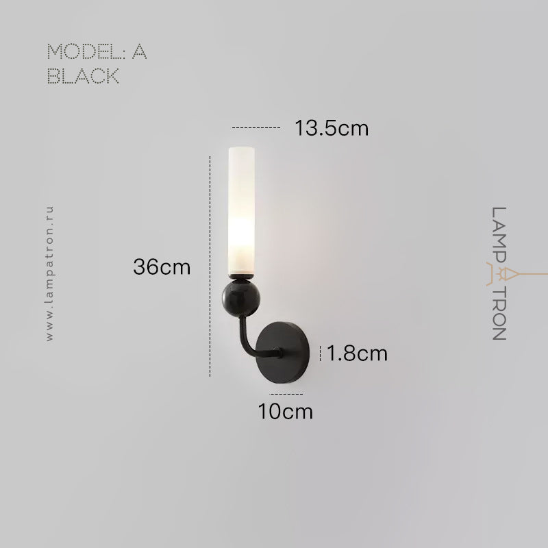 STENLY Wall Light A Wall Light by Lampadom - close-up