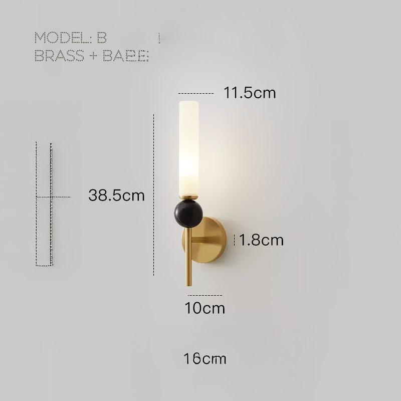 STENLY Wall Light A Wall Light by Lampadom - angle view