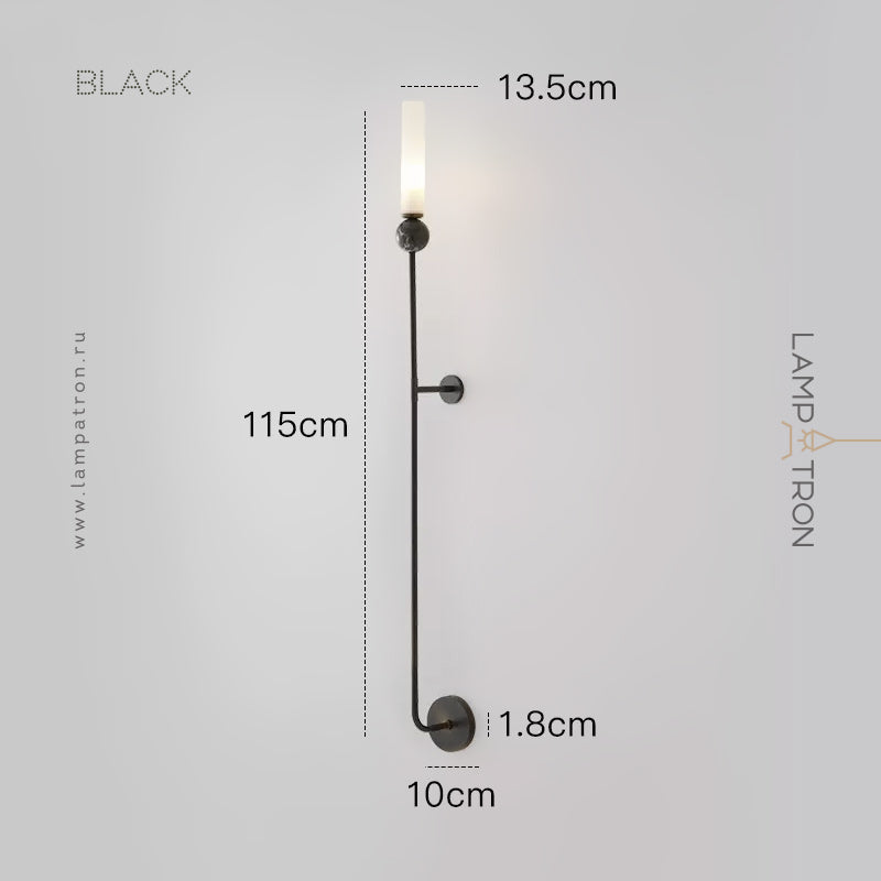 STENLY Wall Light by Lampadom - close-up