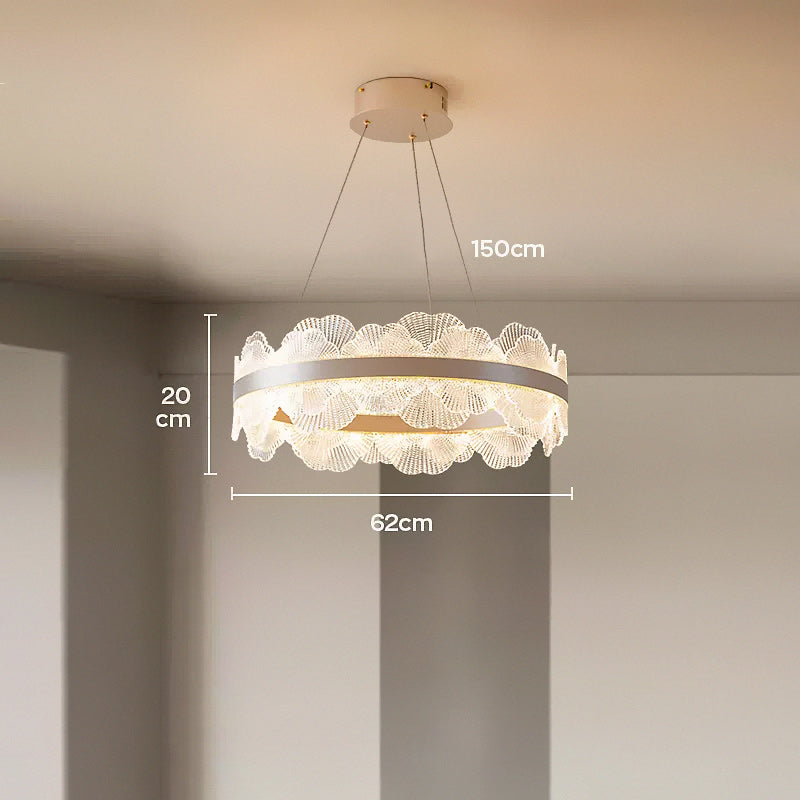 STEVIE Ring Chandelier by Lampadom - angle view
