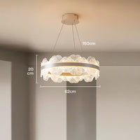 STEVIE Ring Chandelier by Lampadom - angle view