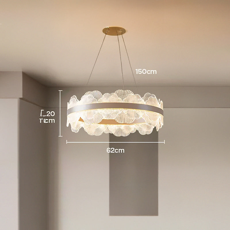 STEVIE Ring Chandelier by Lampadom - top view