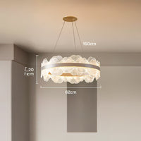 STEVIE Ring Chandelier by Lampadom - top view