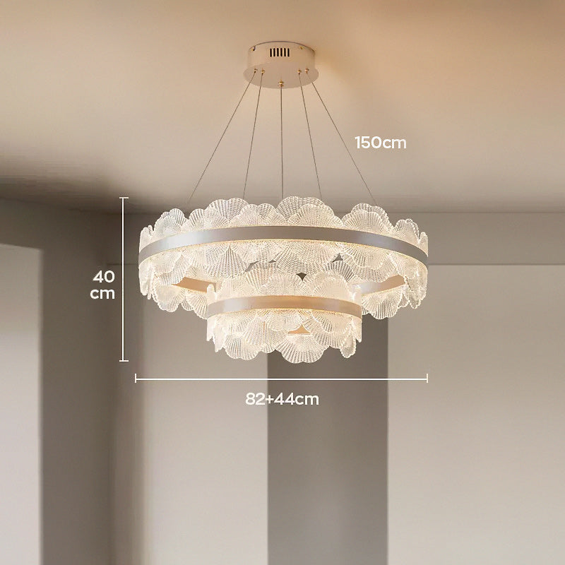 STEVIE Ring Chandelier by Lampadom - close-up