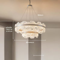 STEVIE Ring Chandelier by Lampadom - side view