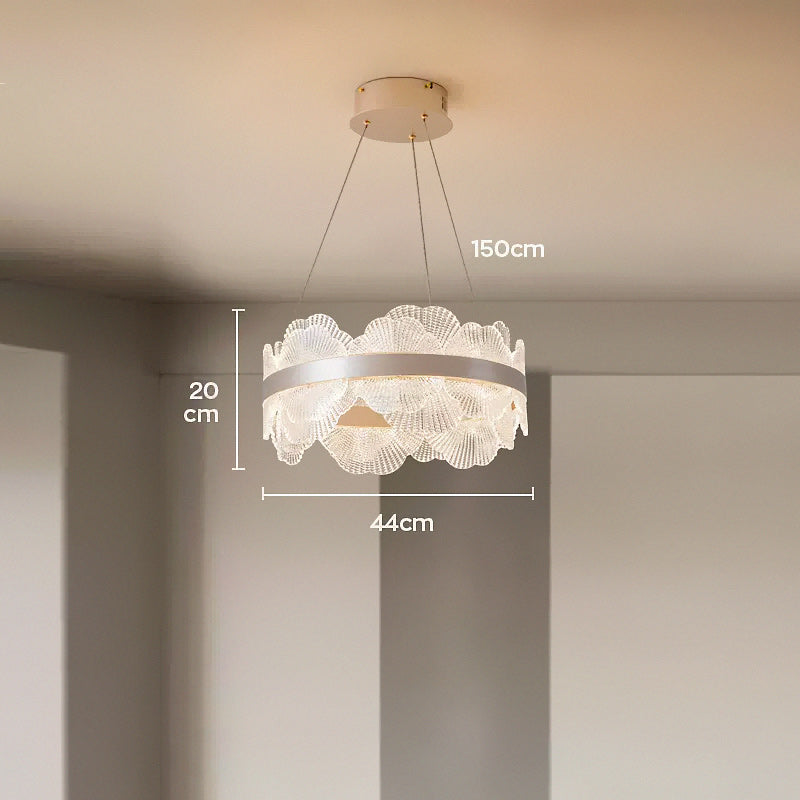 STEVIE Ring Chandelier by Lampadom - top view