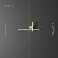 STICH Wall Light by Lampadom - scale reference