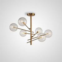 STOOLS Chandelier by Lampadom - close-up