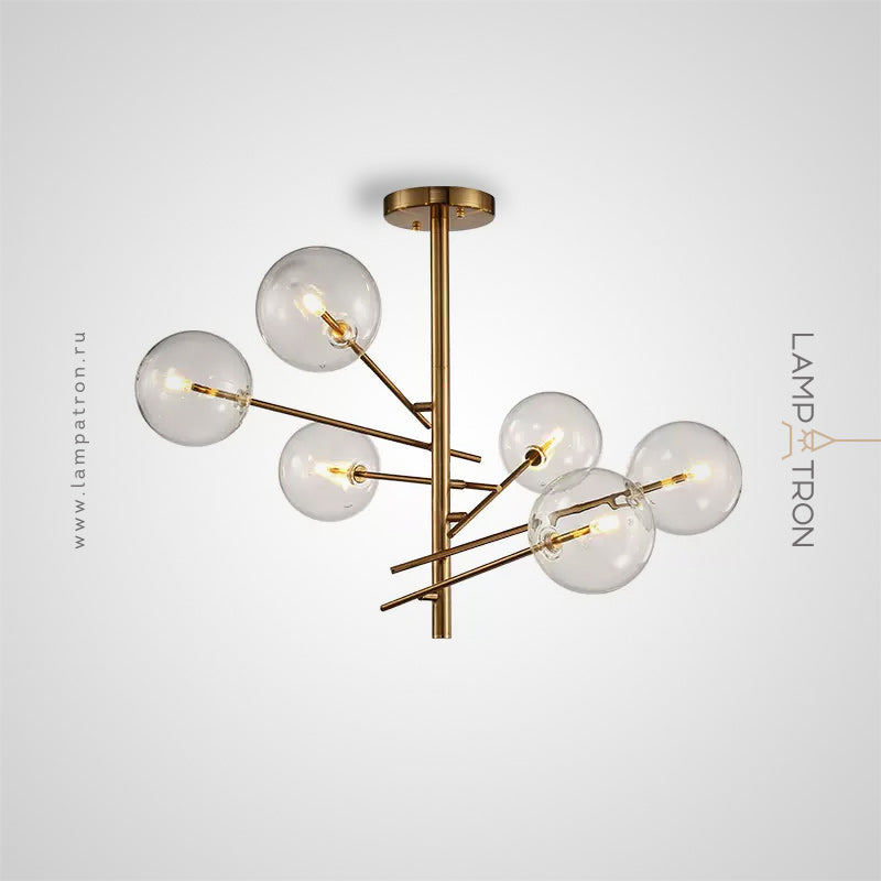 STOOLS Chandelier by Lampadom - detail view