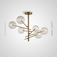 STOOLS Chandelier by Lampadom - detail view