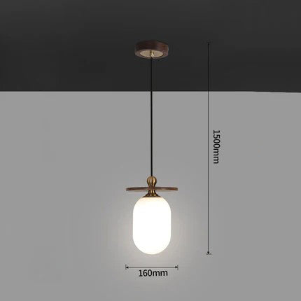 STRIK Pendant by Lampadom - side view