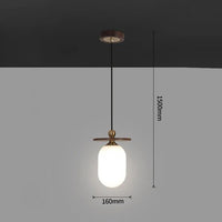 STRIK Pendant by Lampadom - side view