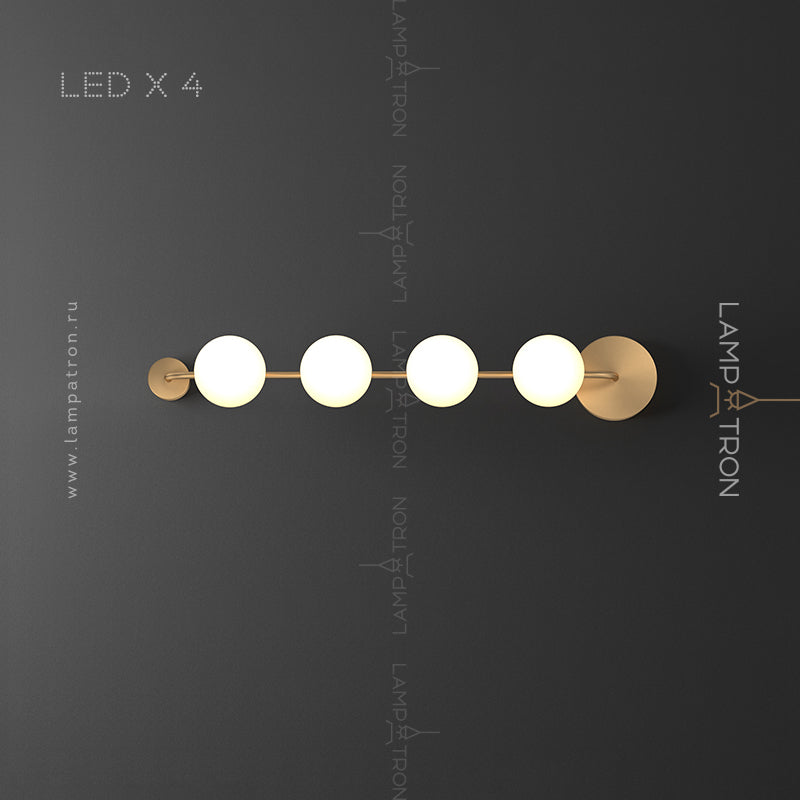SVALE Wall Light by Lampadom - top view
