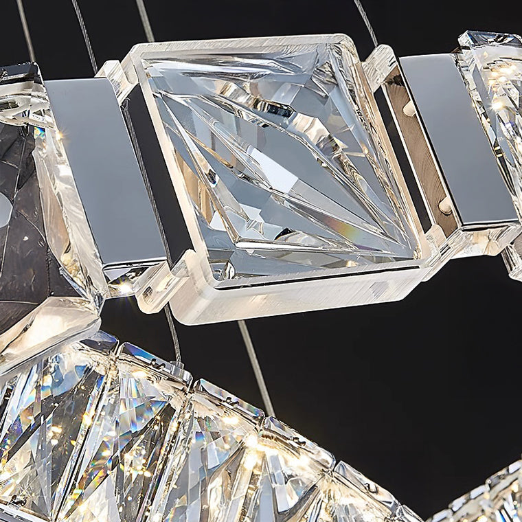 SYLVEST Linear Chandelier by Lampadom - detail view