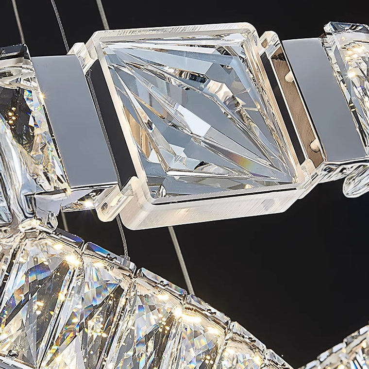 SYLVEST Ring Chandelier by Lampadom - side view