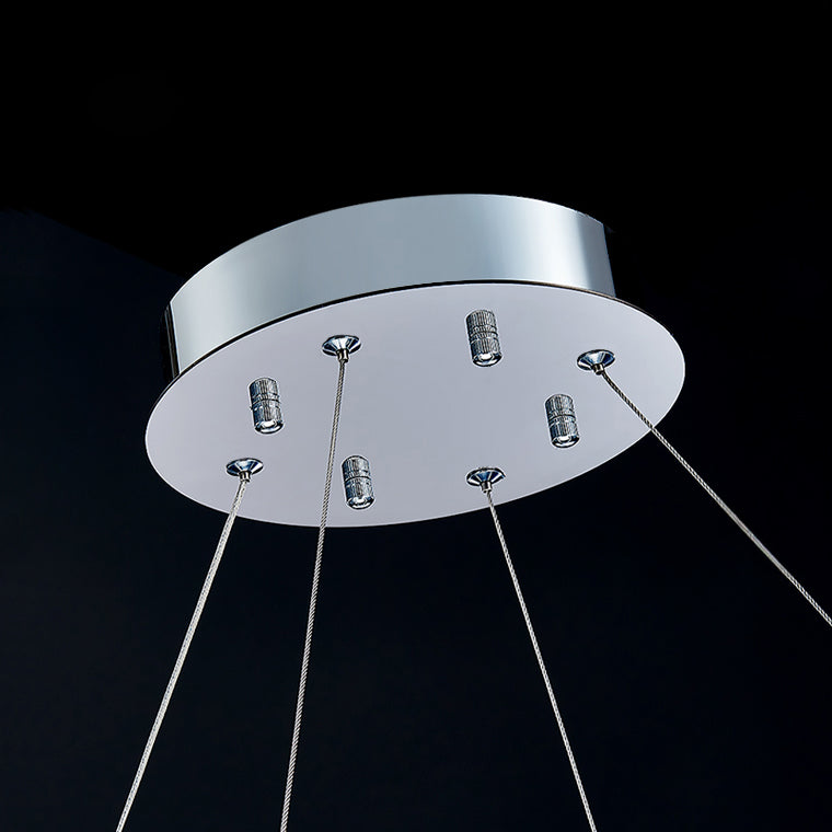 SYLVEST Ring Chandelier by Lampadom - ambient shot