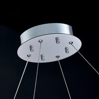 SYLVEST Ring Chandelier by Lampadom - ambient shot