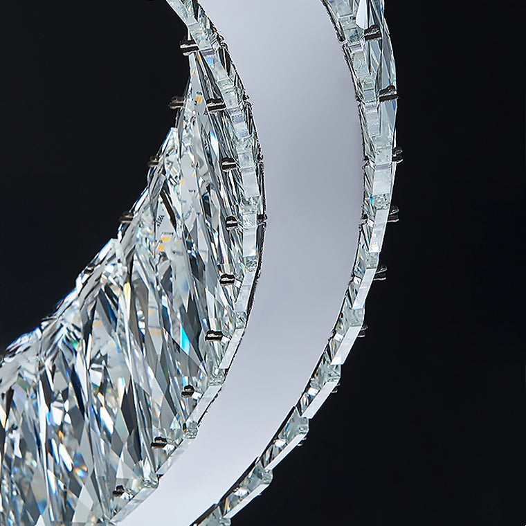 SYLVEST Ring Chandelier by Lampadom - top view