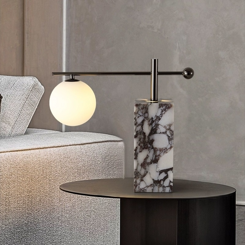 SYMBOL NEPHRITE Table Lamp by Lampadom - side view