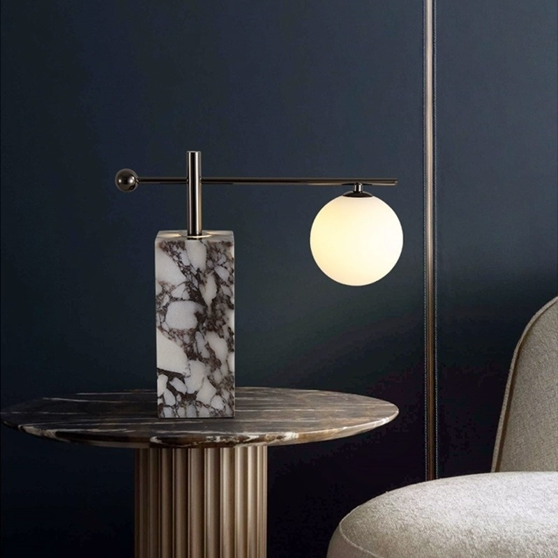 SYMBOL NEPHRITE Table Lamp by Lampadom - close-up