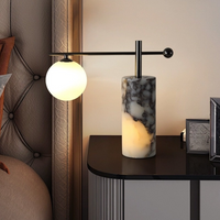 SYMBOL NEPHRITE Table Lamp by Lampadom - angle view