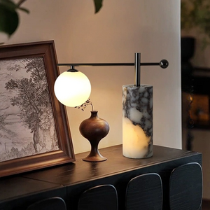 SYMBOL NEPHRITE Table Lamp by Lampadom - side view