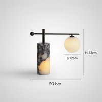 SYMBOL NEPHRITE Table Lamp by Lampadom - angle view