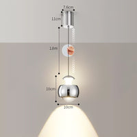 SYRUS EXTRA Pendant by Lampadom - angle view