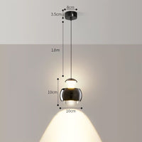 SYRUS EXTRA Pendant by Lampadom - scale reference