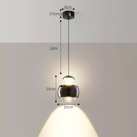 SYRUS EXTRA Pendant by Lampadom - scale reference