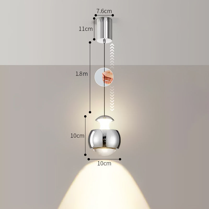 SYRUS EXTRA Pendant by Lampadom - angle view