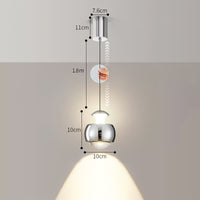 SYRUS EXTRA Pendant by Lampadom - angle view