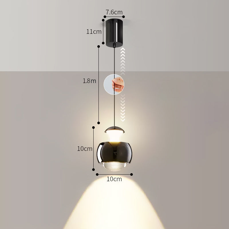 SYRUS EXTRA Pendant by Lampadom - top view