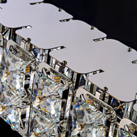 TAKI Linear Chandelier by Lampadom - side view