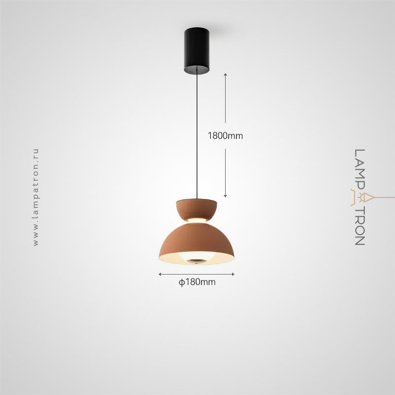 TAMME Pendant by Lampadom - scale reference
