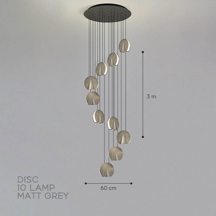 TANCRED Pendant by Lampadom - scale reference