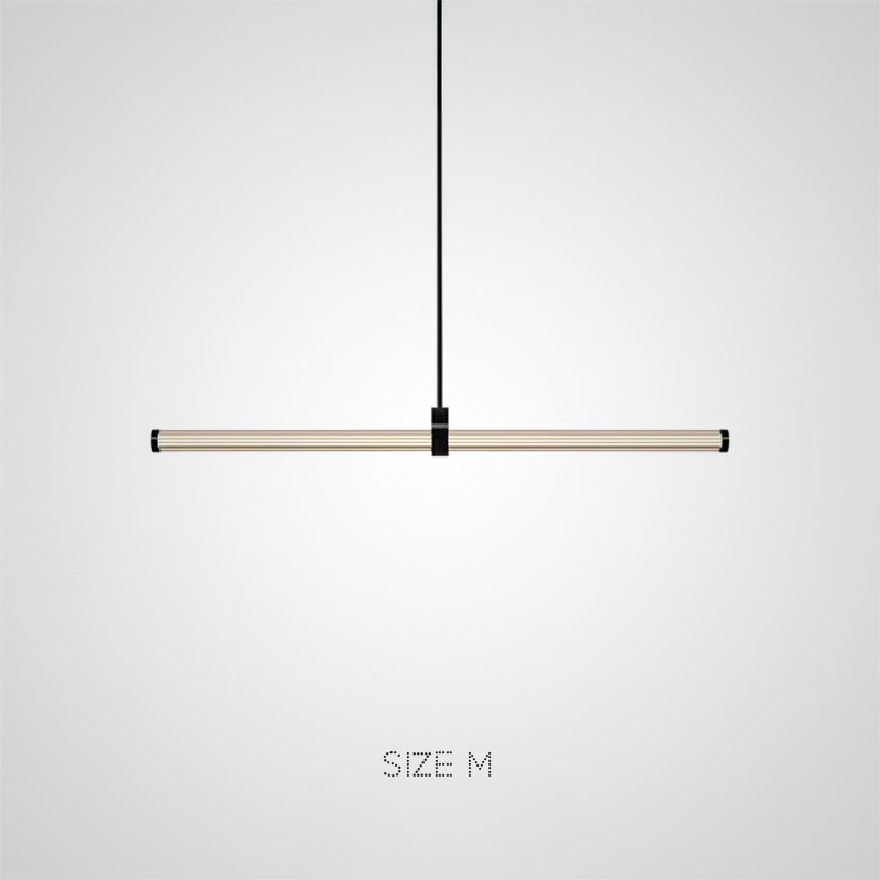 TEOFIL B Linear Chandelier by Lampadom - ambient shot