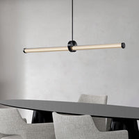 TEOFIL B Linear Chandelier by Lampadom - scale reference