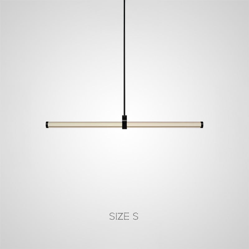 TEOFIL B Linear Chandelier by Lampadom - top view