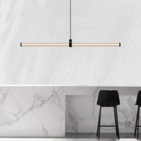 TEOFIL B Linear Chandelier by Lampadom - detail view