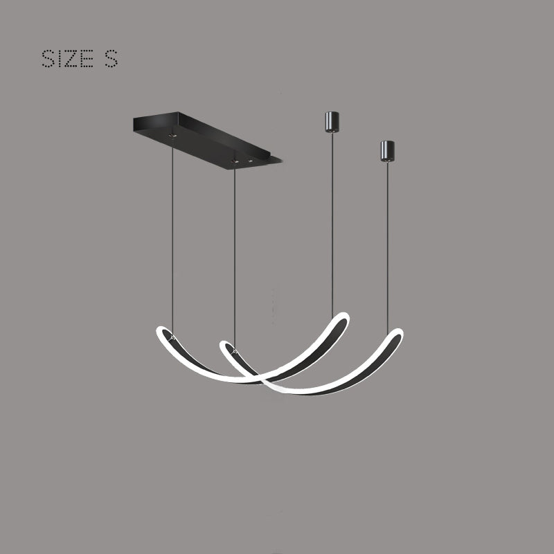 TEOLINE DUO Pendant by Lampadom - scale reference