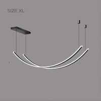 TEOLINE DUO Pendant by Lampadom - scale reference