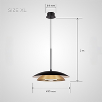 TERRY pendant by Lampadom - detail view
