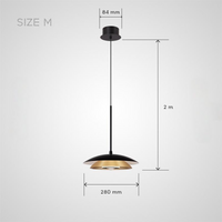 TERRY pendant by Lampadom - side view