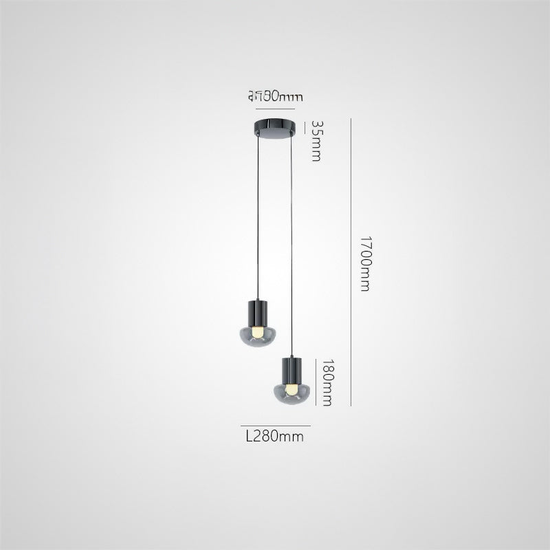 TIBERT Pendant by Lampadom - angle view