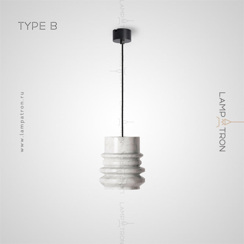 TIDY Pendant by Lampadom - scale reference