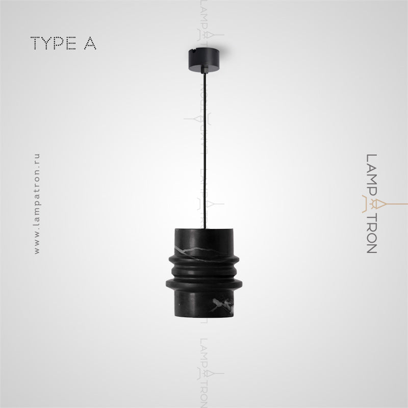 TIDY Pendant by Lampadom - angle view