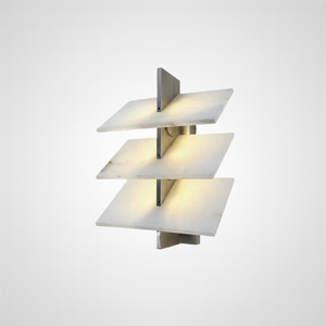 Treid Alabaster Wall Light by Lampadom