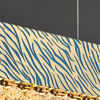 TIGER Linear Chandelier by Lampadom - top view