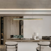 TIGER Linear Chandelier by Lampadom - close-up